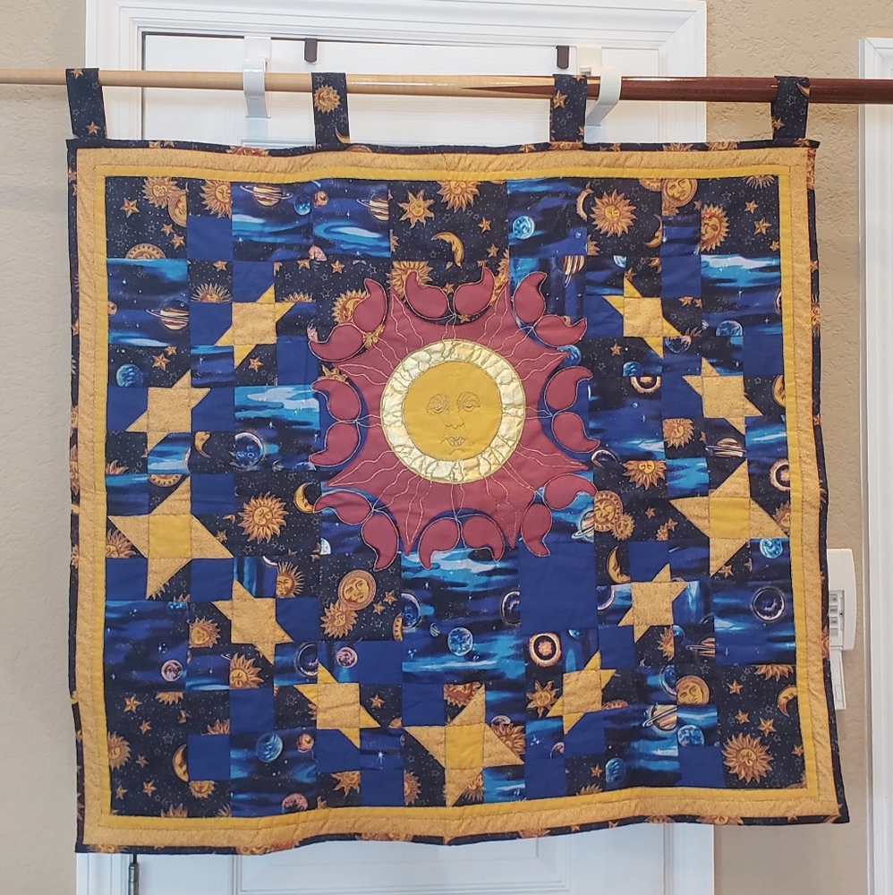 *🌞SALE🌜*  Custom wall hanging with sun, moon, stars, planets!